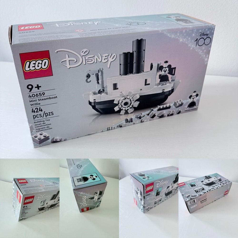 LEGO Limited edition 40659 Steamboat‎ Willie Disney 100th Anniversary Japan